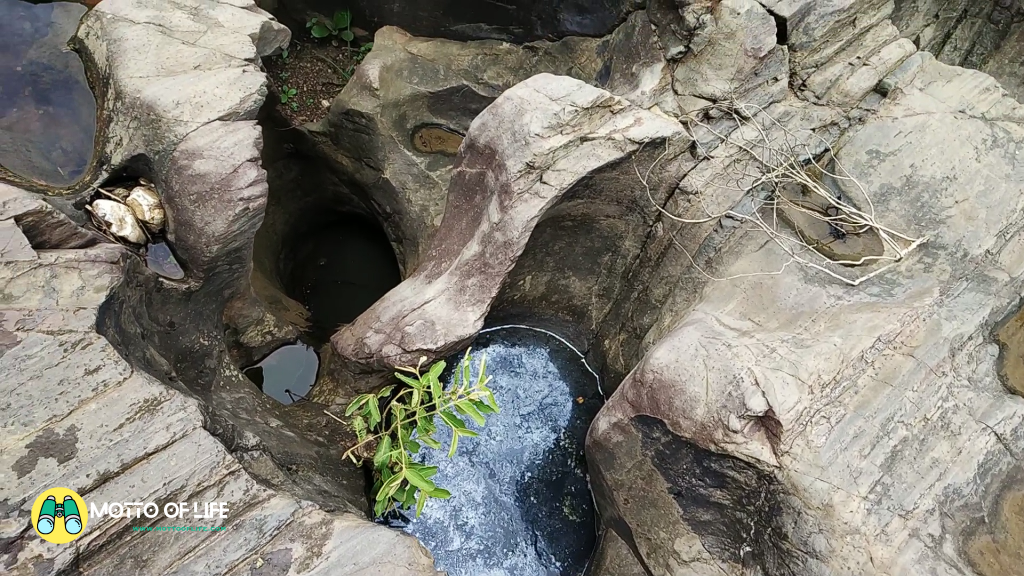 Ghagra waterfalls water color