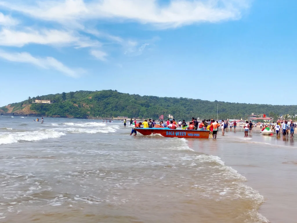 Baga Beach - budget trip plan in goa